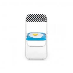 NEW ARRIVAL Seletti Studio Job-Blow Folding Chair, Egg