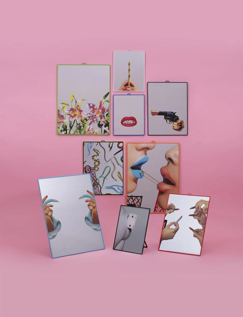 Seletti Lipstick Mirror 4 Seletti Lipstick Mirror