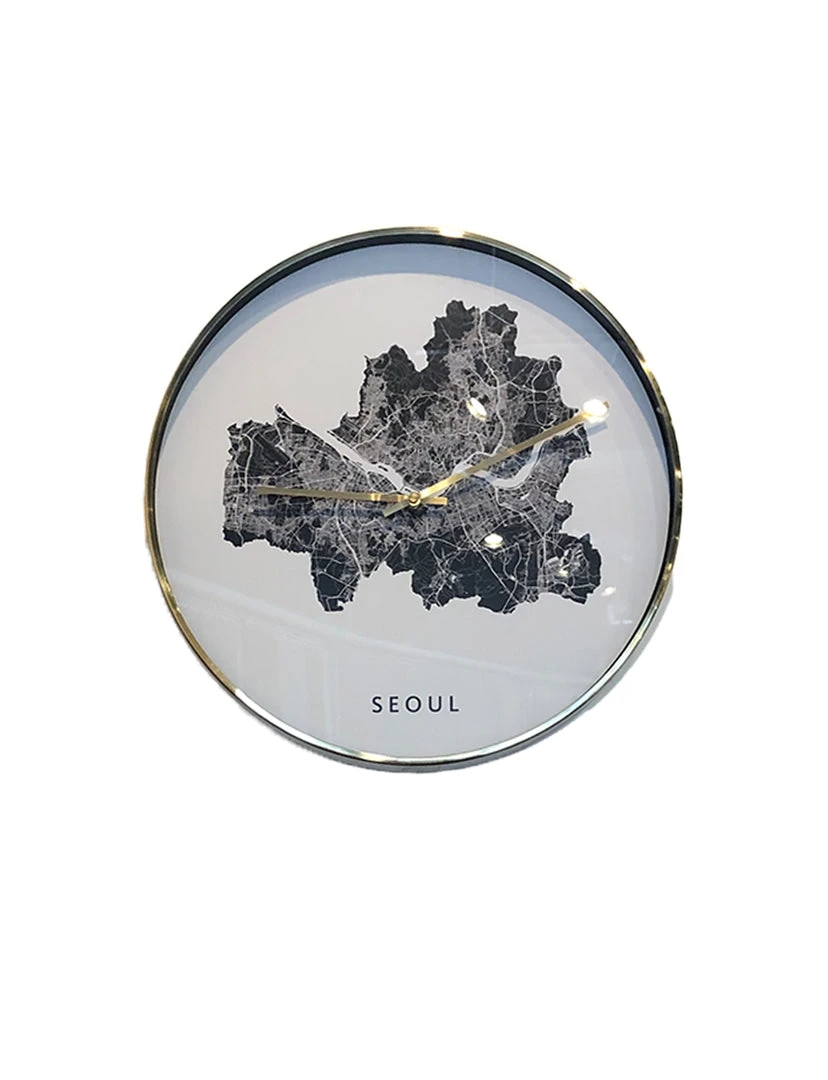 Cloudnola City Map Clock 3 Cloudnola City Map Clock