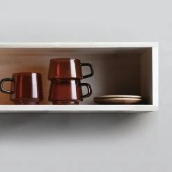 Kinto Sepia Cup & Saucer 270ml / 9oz 7 Kinto Sepia Cup & Saucer 270ml / 9oz