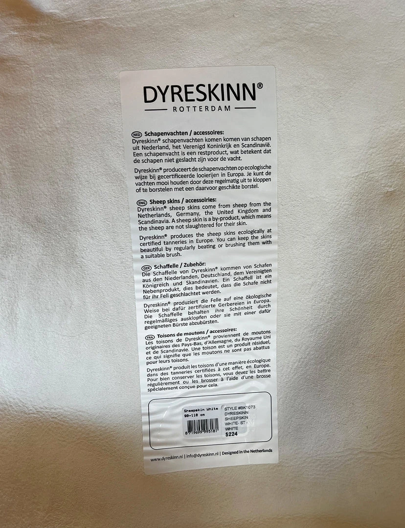 Bidk Home DECOR Dyreskinn Sheepskin 3 Bidk Home DECOR Dyreskinn Sheepskin