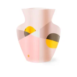 Octaevo Siena Pink Paper Vase DECOR