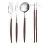 Cutipol Goa Flatware, Brown/silver
