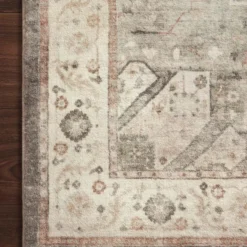 Loloi Royce Rug, Slate Ivory