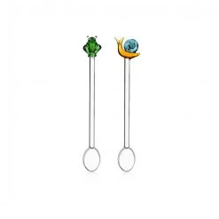 Ichendorf Animal Farm Set Of 2 Spoons, Snail & Frog