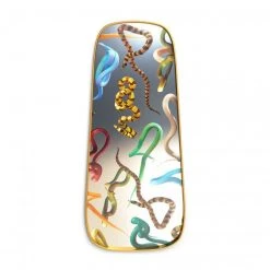 Seletti Toiletpaper Floor Mirror, Snakes