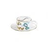 Seletti Toiletpaper Coffee Cup W/ Saucer, Snakes NEW ARRIVAL