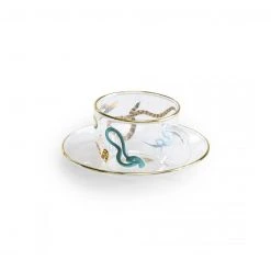 Seletti Toiletpaper Coffee Cup W/ Saucer, Snakes NEW ARRIVAL