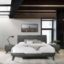 VIG FURNITURE Sofia Bed, Grey