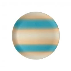 Xenia Taler Soft Stripe Blue Dinner Plate 10"