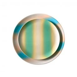 Xenia Taler Soft Stripe Green Side Plate 8" NEW ARRIVAL