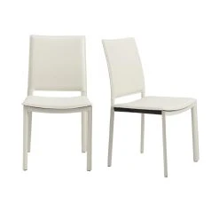 Euro Style NEW ARRIVAL Spade Side Chair (set Of 2)