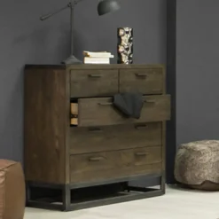 LH Imports FURNITURE Downey 5 Drawer Chest