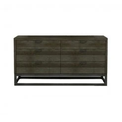 LH Imports Downey 6 Drawer Dresser FURNITURE