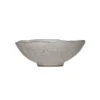 Creative Co-op Matte Stoneware Bowl, Grey 7"