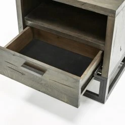 LH Imports Stony Nightstand FURNITURE