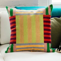 DECOR Dusen Dusen Pillow, Stripe