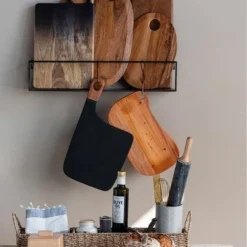 Bloomingville Suar Wood Serving Board W/ Handle