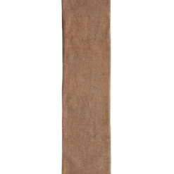 Creative Co-op KITCHEN Brown Wool Blend Tweed Table Runner 108"