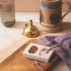 Sir/Madam Teak Root Bevelled Tray KITCHEN