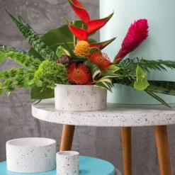Accent Decor Terrazzo Pot