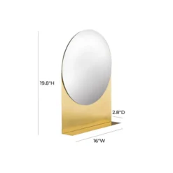 Tov Tiera Round Mirror