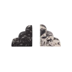 Tov Cloud Marble Bookends DECOR