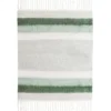 Tov Afia Wool Throw, Green