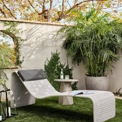 Four Hands Tower Outdoor End Table