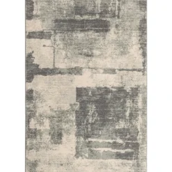 Unique Loom DECOR Sana Rectangle Rug, Grey