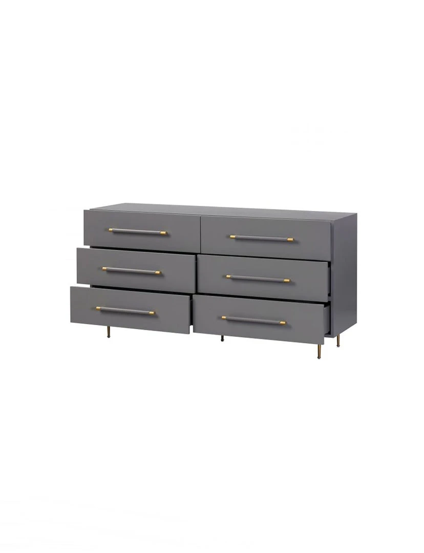 Tov Trey 6 Drawer Dresser FURNITURE 9 Tov Trey 6 Drawer Dresser FURNITURE