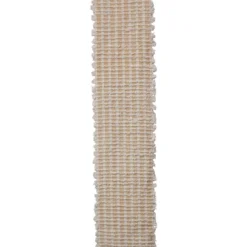 Creative Co-op KITCHEN Woven Cotton Tufted Table Runner W/ Fringe