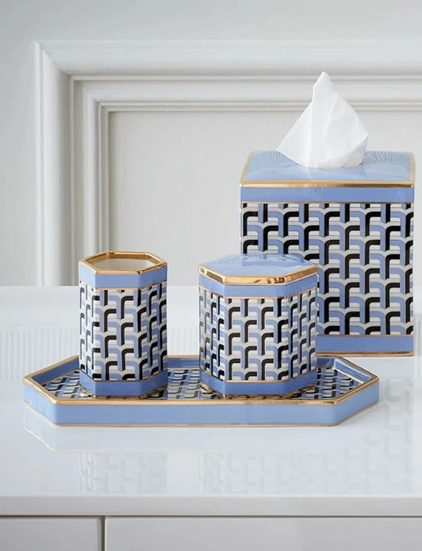 Jonathan Adler Versailles Tissue Box 2 Jonathan Adler Versailles Tissue Box