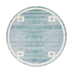 Unique Loom Oriental Round Rug