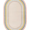 Unique Loom DECOR Bebe Oval Rug 5x8