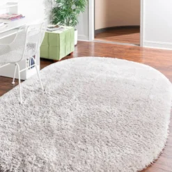 Unique Loom DECOR Cloud Oval Rug 5x9