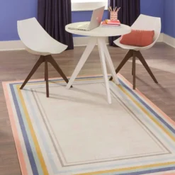 Unique Loom DECOR Lotus Rectangle Rug