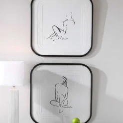 Uttermost DECOR Fionna Framed Prints, Set Of 2