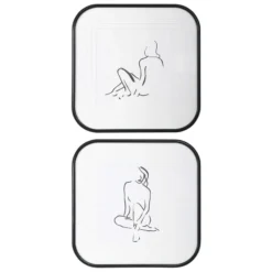 Uttermost DECOR Fionna Framed Prints, Set Of 2