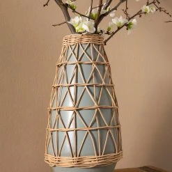 Accent Decor NEW ARRIVAL Lissome Vase, Grey 5 Accent Decor NEW ARRIVAL Lissome Vase, Grey