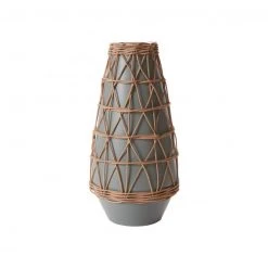 Accent Decor NEW ARRIVAL Lissome Vase, Grey