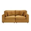 Modway FURNITURE Cody 2 Piece Sectional Velvet Sofa