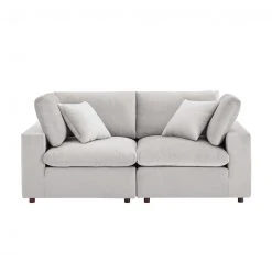 Modway FURNITURE Cody 2 Piece Sectional Velvet Sofa 19 Modway FURNITURE Cody 2 Piece Sectional Velvet Sofa