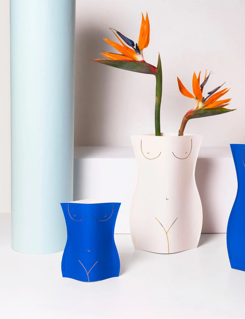 Octaevo Venus Paper Vase DECOR 6 Octaevo Venus Paper Vase DECOR