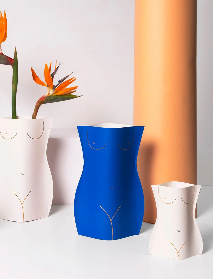 Octaevo Venus Paper Vase DECOR 7 Octaevo Venus Paper Vase DECOR