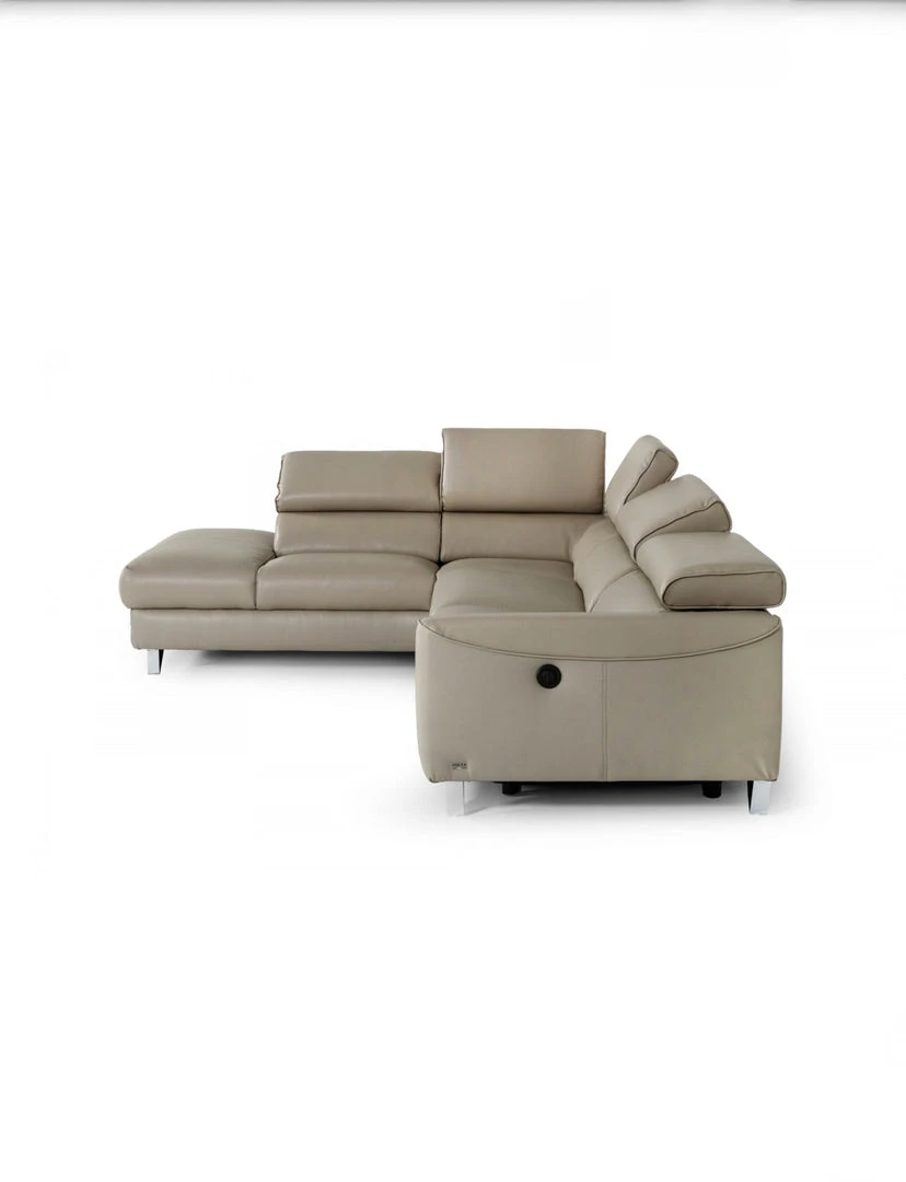 VIG FURNITURE Vera Leather Sectional Laf 5 VIG FURNITURE Vera Leather Sectional Laf