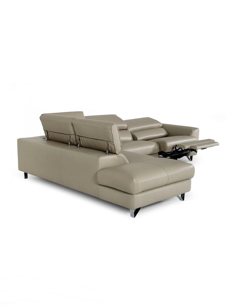 VIG FURNITURE Vera Leather Sectional Laf 4 VIG FURNITURE Vera Leather Sectional Laf