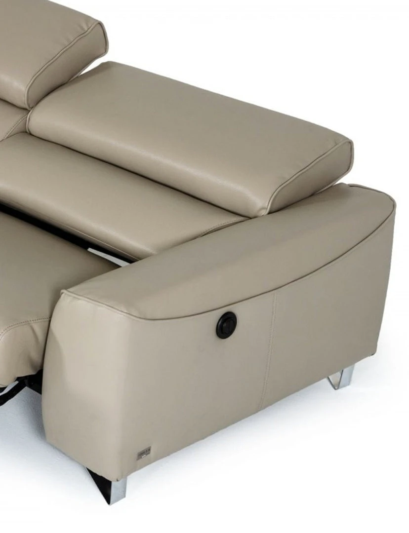 VIG FURNITURE Vera Leather Sectional Laf 6 VIG FURNITURE Vera Leather Sectional Laf