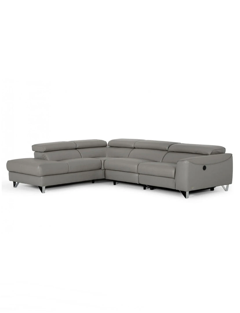 VIG FURNITURE Vera Leather Sectional Laf 8 VIG FURNITURE Vera Leather Sectional Laf