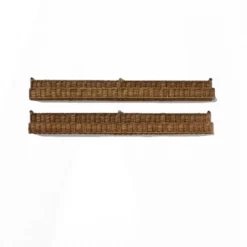 Creative Co-op Hand-Woven Rattan Wall Ledge